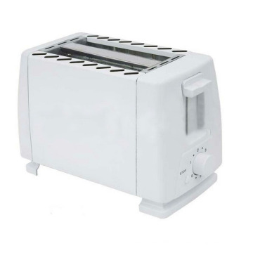 2-Slice Toaster mit Metall Seiten/PP endet /White (WT-824)